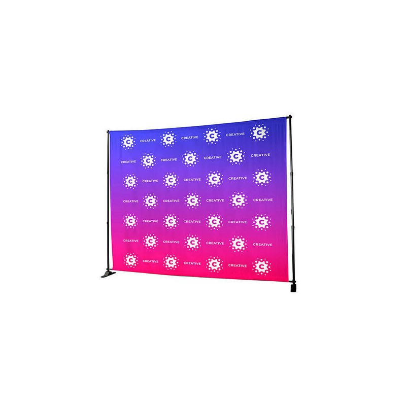 Custom Concert Step & Repeat Backdrop