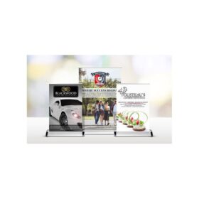 Custom Tabletop Retractable Concert Banner — image 1