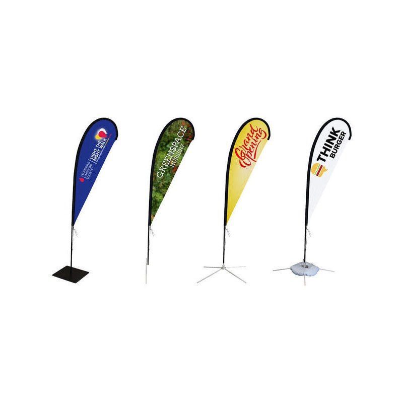 Custom Concert Teardrop Flags