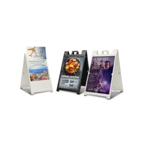 Custom Concert A-Frame Directional Signs — image 1