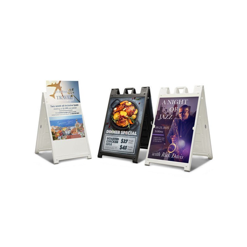 Custom Concert A-Frame Directional Signs