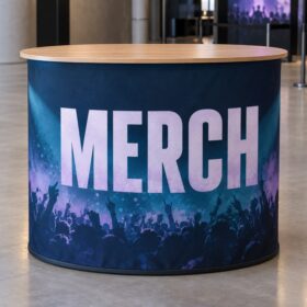 Custom Fabric Merch Counter Display — image 1