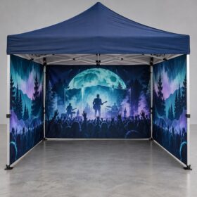 Custom Concert Canopy Wall Graphics — image 1