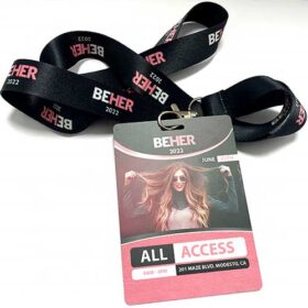 Custom Rigid PVC Event Badges — image 1