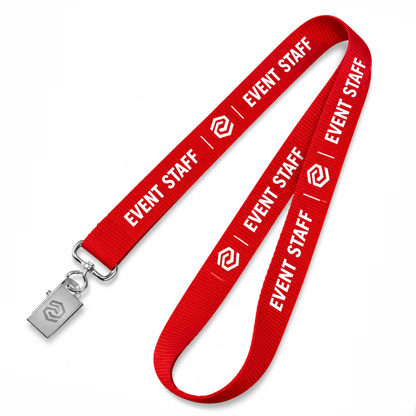 Custom Screen-Printed Polyester Lanyards