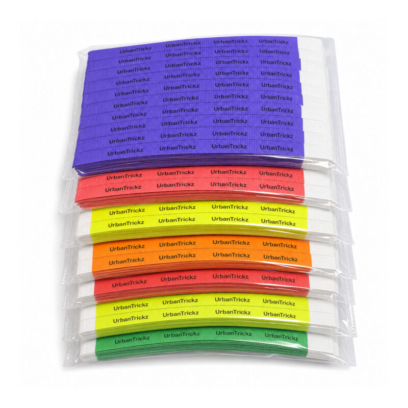 Custom 1-Inch Tyvek Admission Wristbands