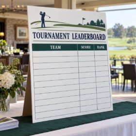 Custom Tournament Leaderboard & Bracket Display Boards — image 1