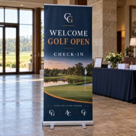 Custom Sports Event Retractable Banners — image 1