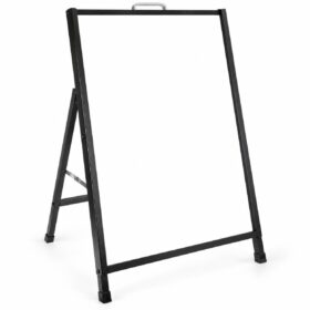 24 x 36 Inch Single-Sided Metal A-Frame Stand - Frame Only — image 1
