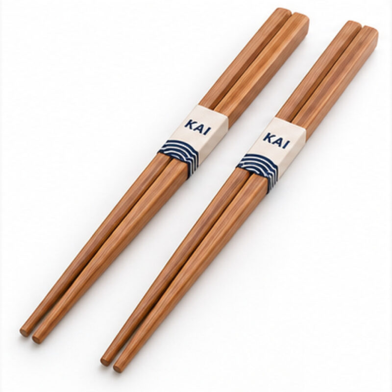 Premium Cedar Chopsticks with Custom Paper Bands