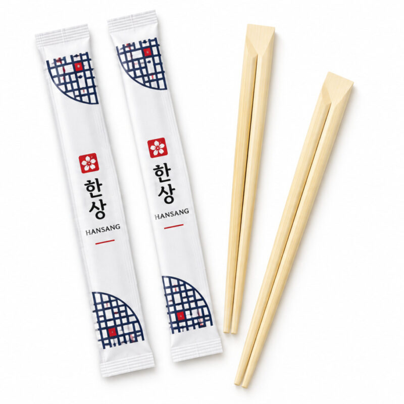 Tensoge Bamboo Chopsticks with Custom Sleeves