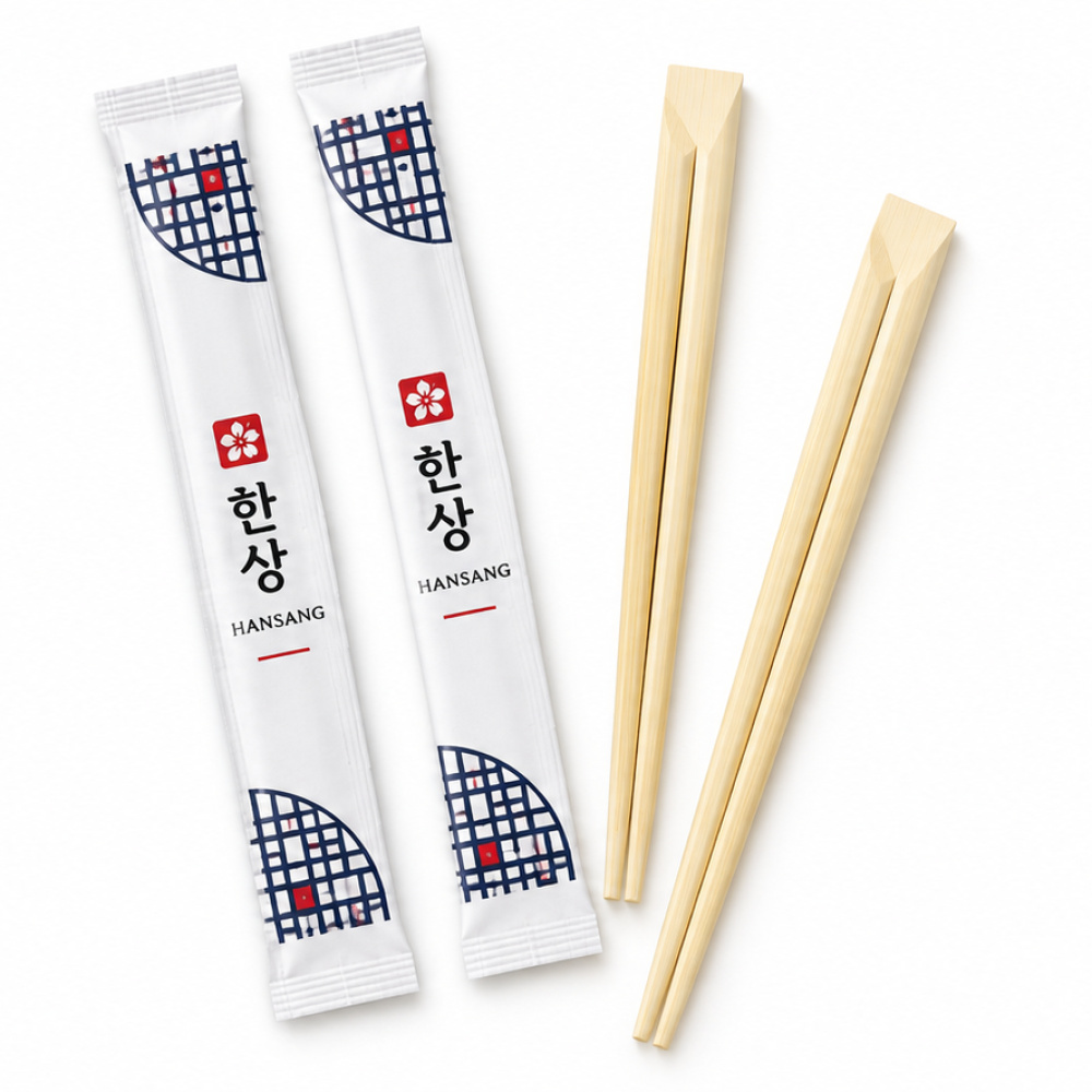Tensoge Bamboo Chopsticks with Custom Sleeves