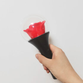 Custom Rechargeable Rose LED Light Sticks with Logo — image 2